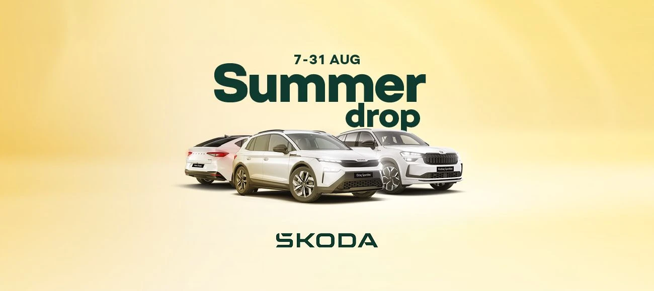 It’s the summer of Škoda at the Škoda Summer Drop Event at Arbury!